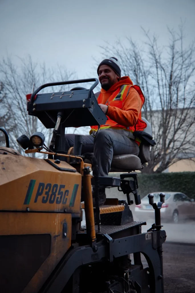 Parking lot paving. Transfer Center 1.2025 #5