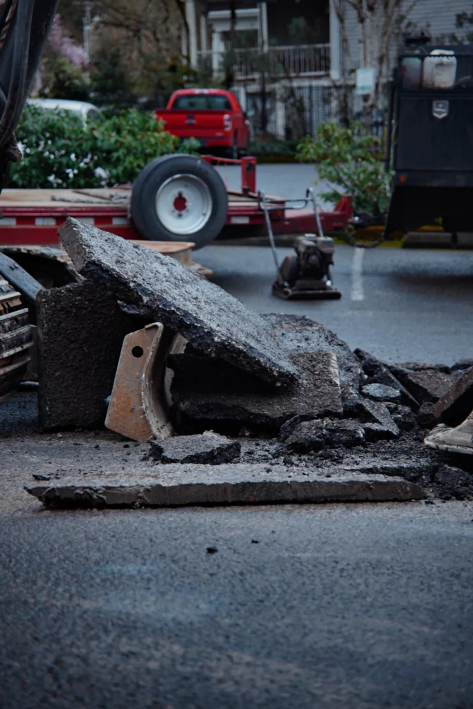 Parking lot repair 3.24.2025 #4