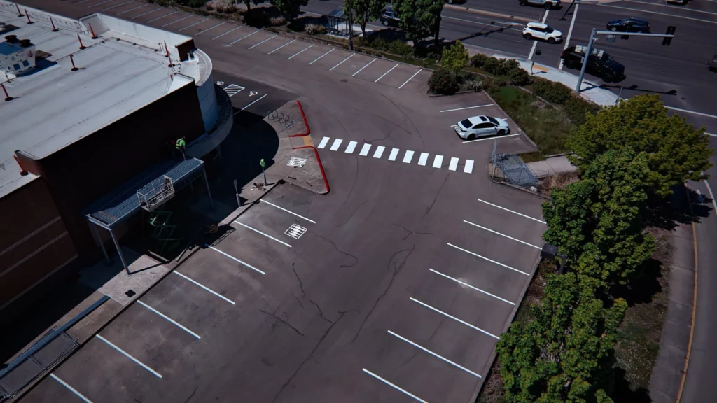 Striping grocery outlet 4.2025 #3